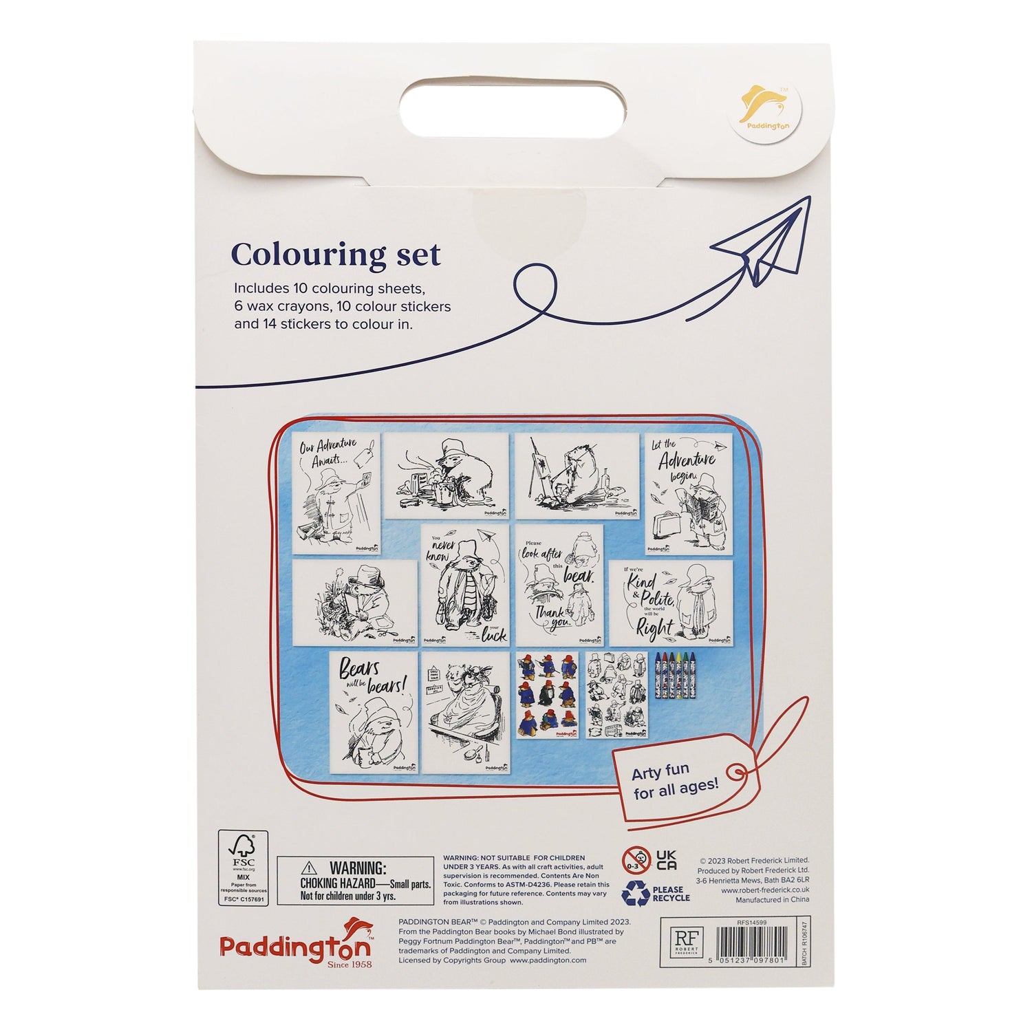 Paddington Children's Colouring Set