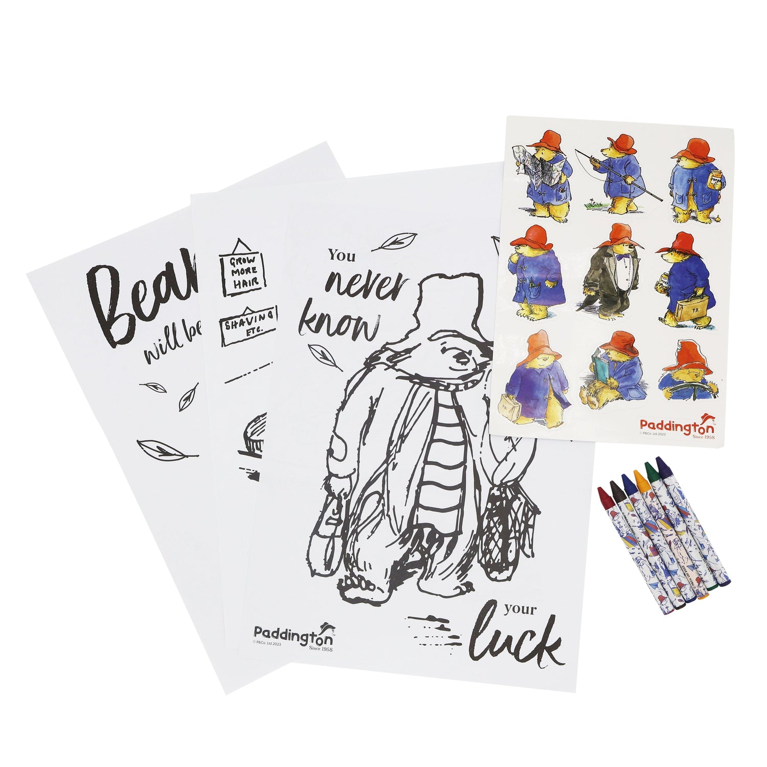 Paddington Children's Colouring Set
