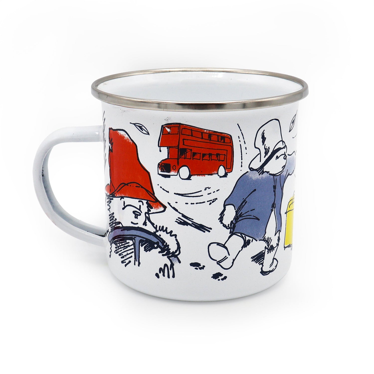 Paddington Enamel Mug - Classic Bear Design
