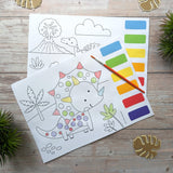 Dinosaurs Paint Palette Art Set