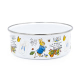 Peter Rabbit Enamel Bowl - Classic Beatrix Potter Design