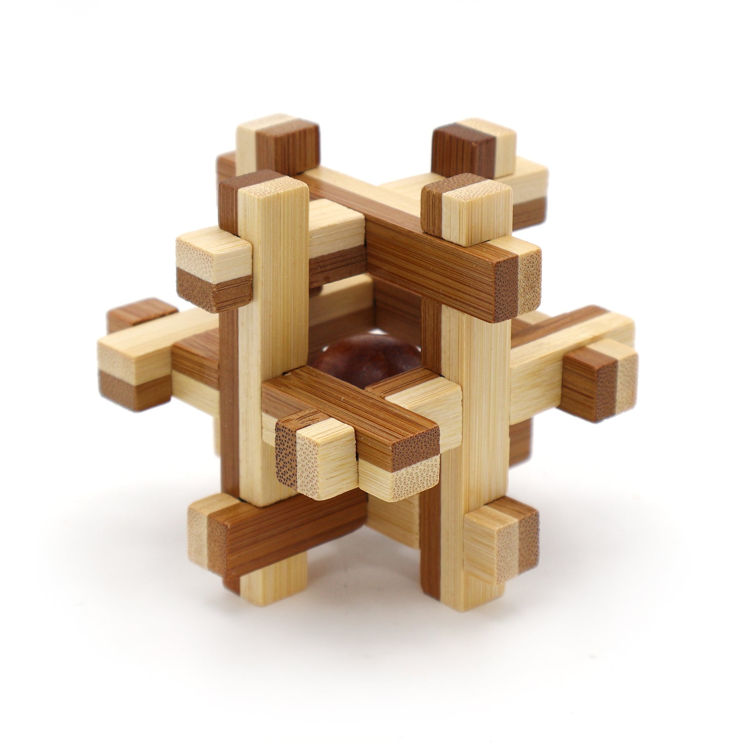 The Cage Bamboo Puzzle - Can You Take It Apart And Rebuild?