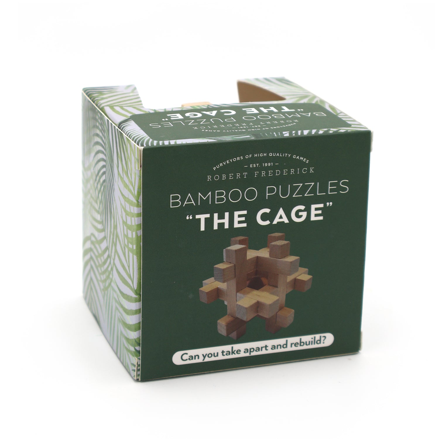 The Cage Bamboo Puzzle - Can You Take It Apart And Rebuild?