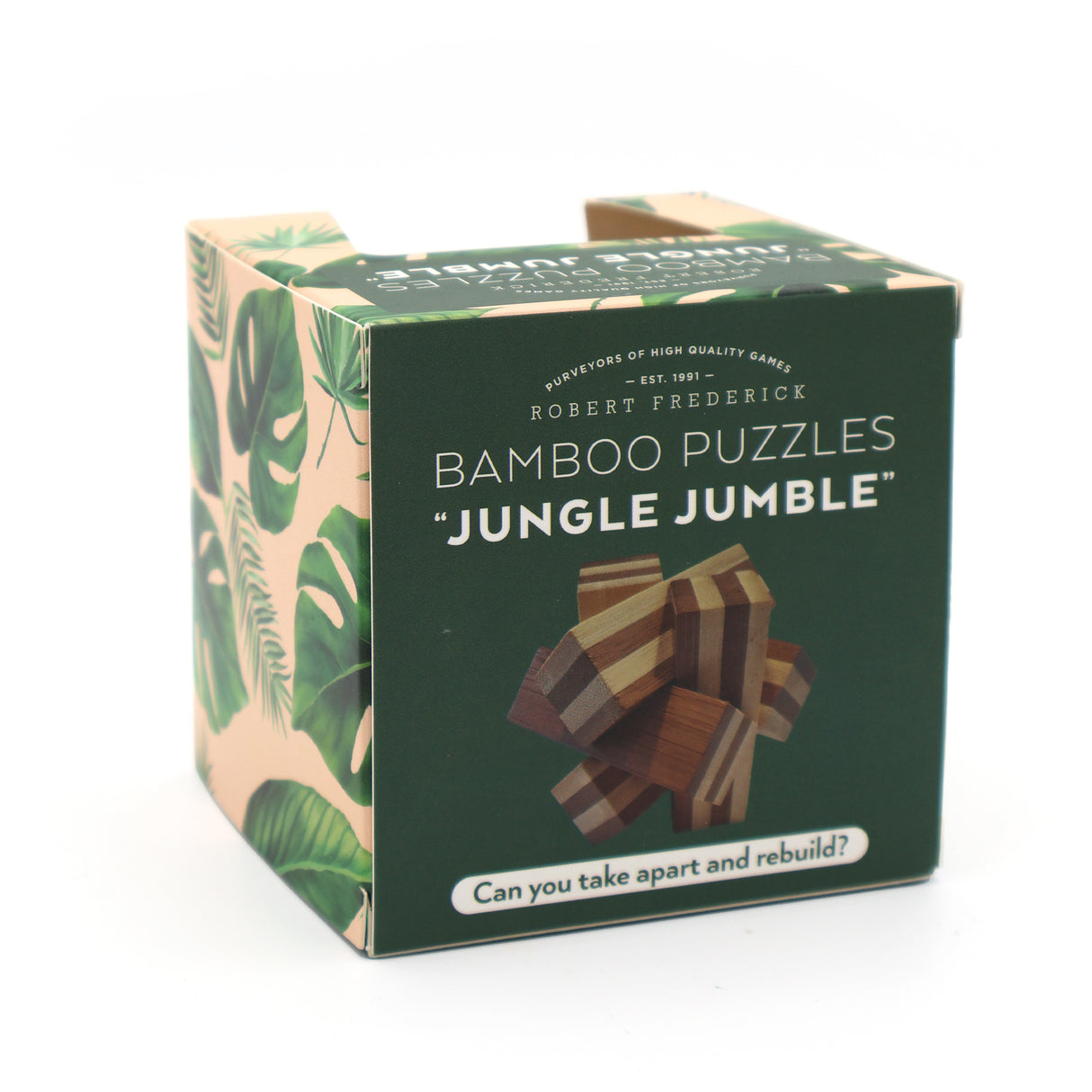 Jungle Jumble Bamboo Puzzle - Can You Take It Apart And Rebuild?