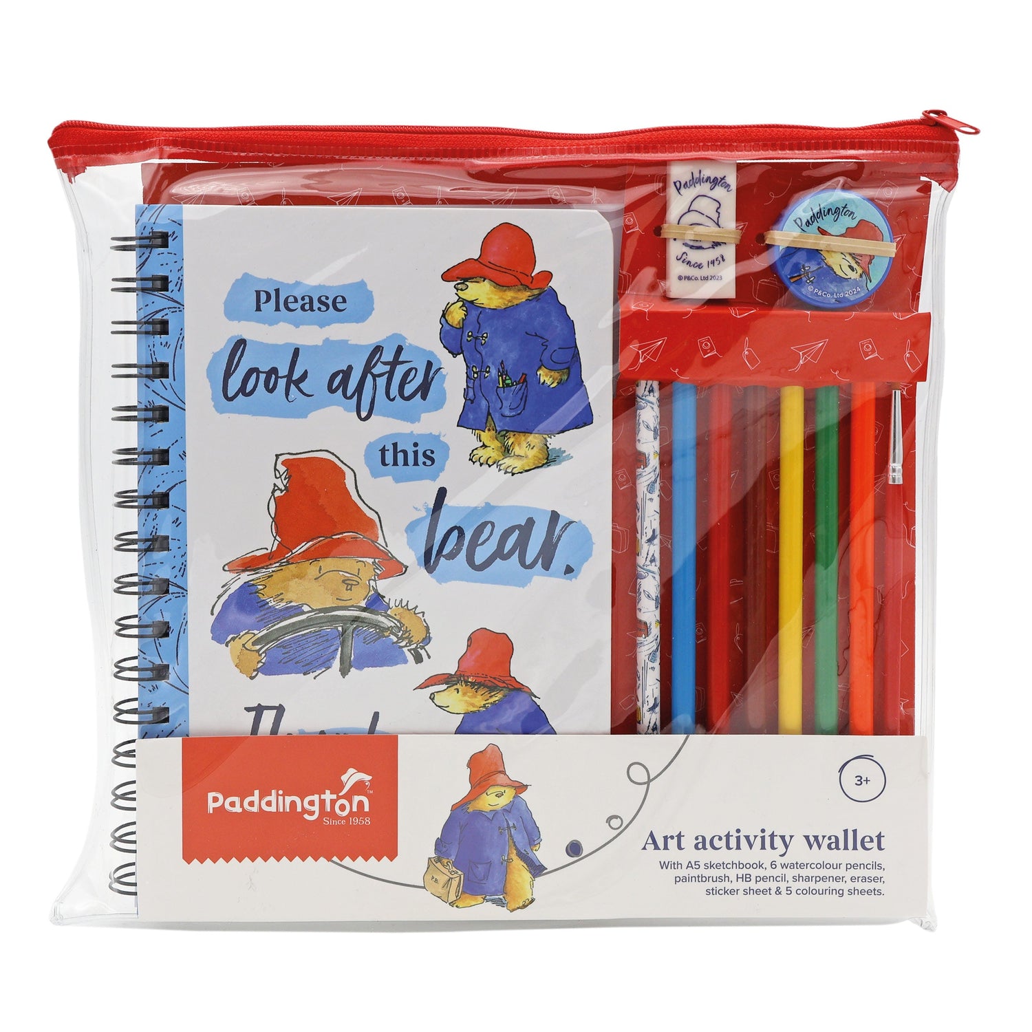 Paddington Children's Art Activity Wallet