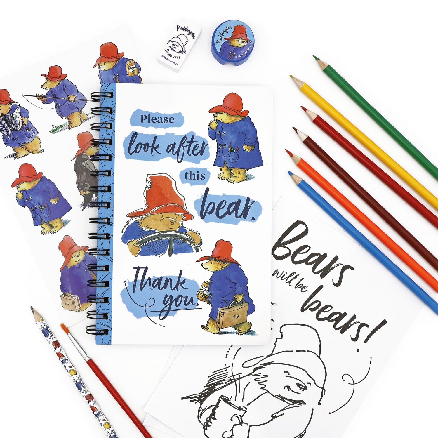 Paddington Children's Art Activity Wallet