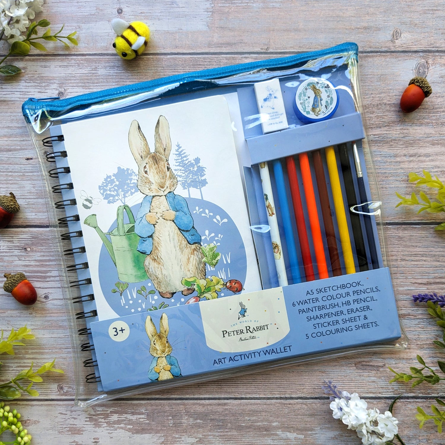 Peter Rabbit Children's Art Activity Wallet