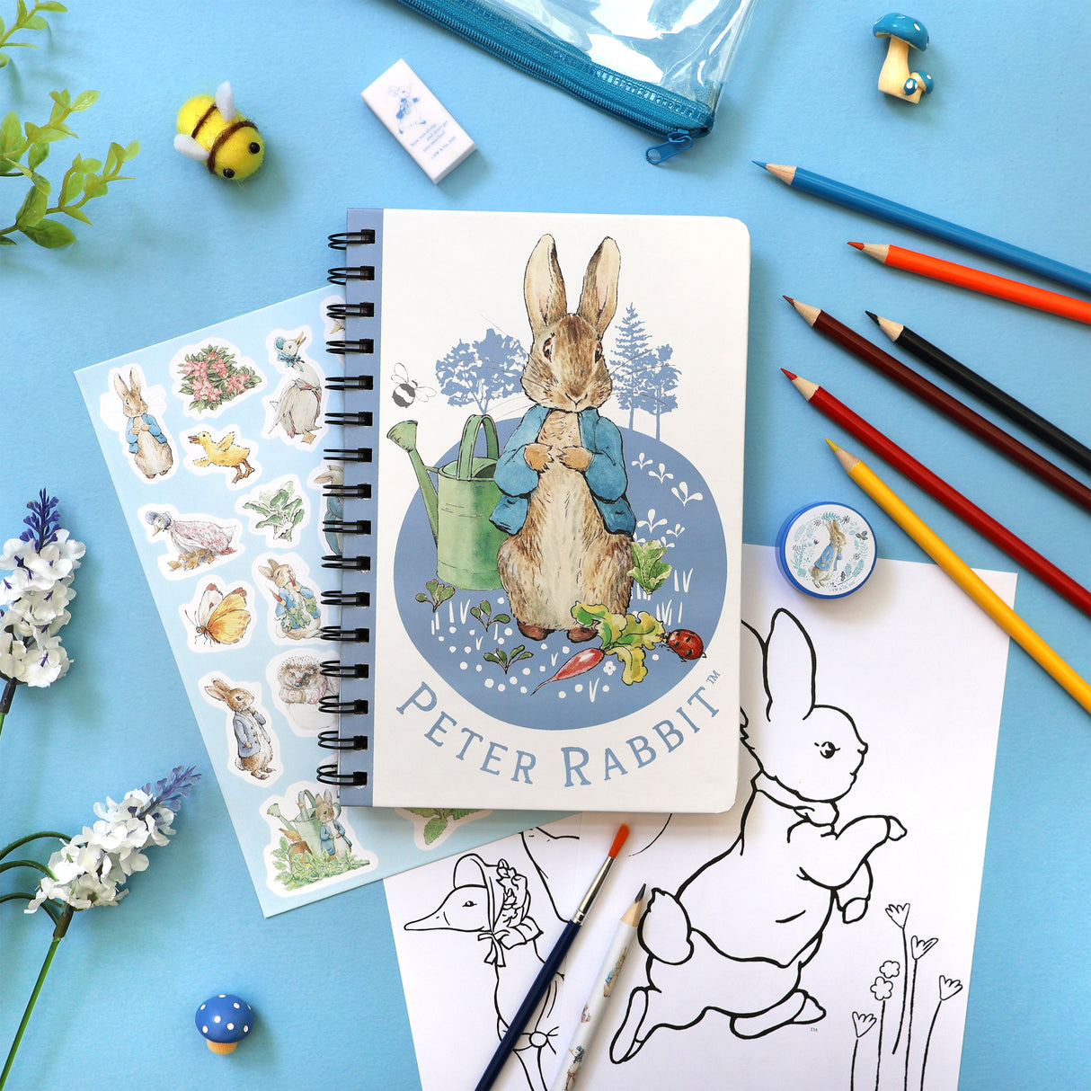 Peter Rabbit Children's Art Activity Wallet