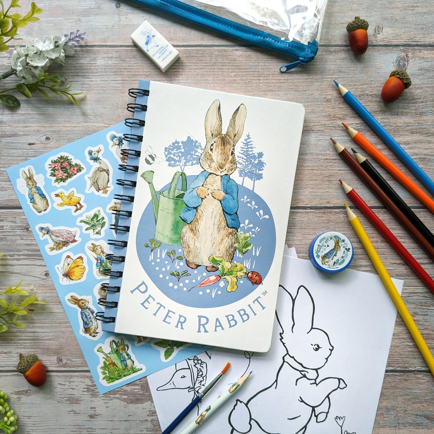 Peter Rabbit Children's Art Activity Wallet