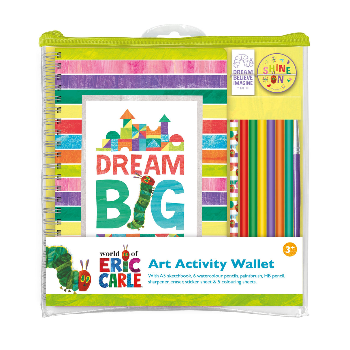 The Very Hungry Caterpillar Children's Art Activity Wallet