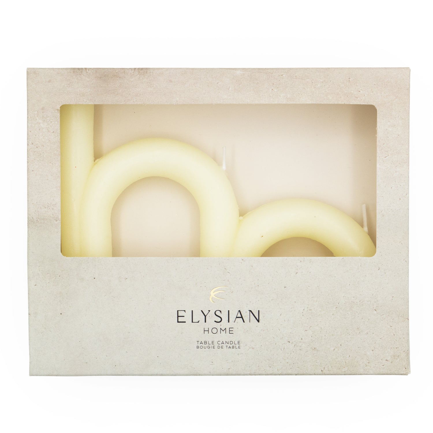 Elysian M Design Table Candle In Gift Box