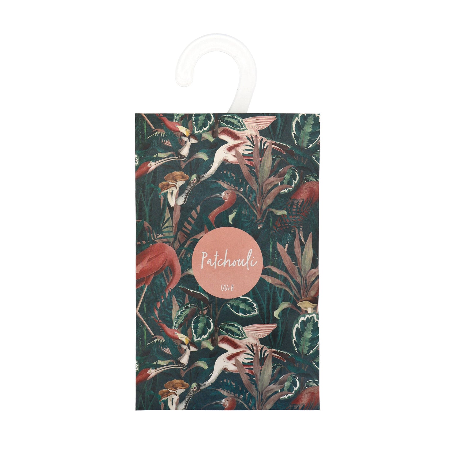 Willow and Belle Scented Hanging Sachet - Set of 4 Patchouli - Jungle Green Design