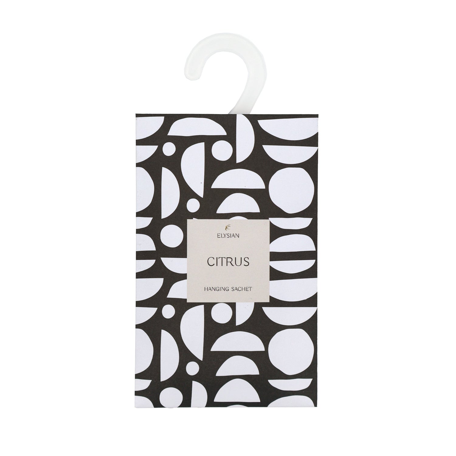 Elysian Scented Hanging Sachet - Set of 4 Citrus - Geometric Design