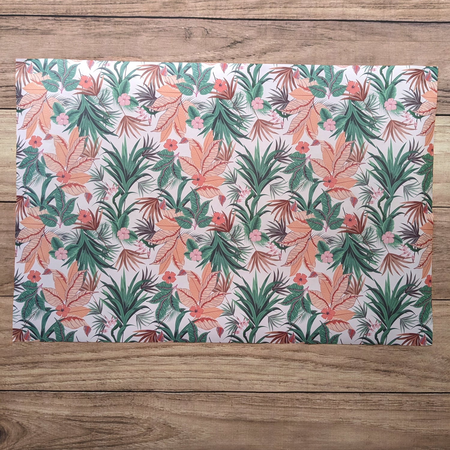 Scented Drawer Liner - Set of 5 Honey & Blossom - Tropical Design