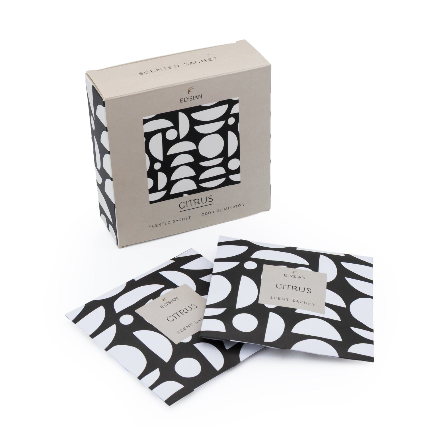 Elysian Scented Sachet - Set of 4 Citrus