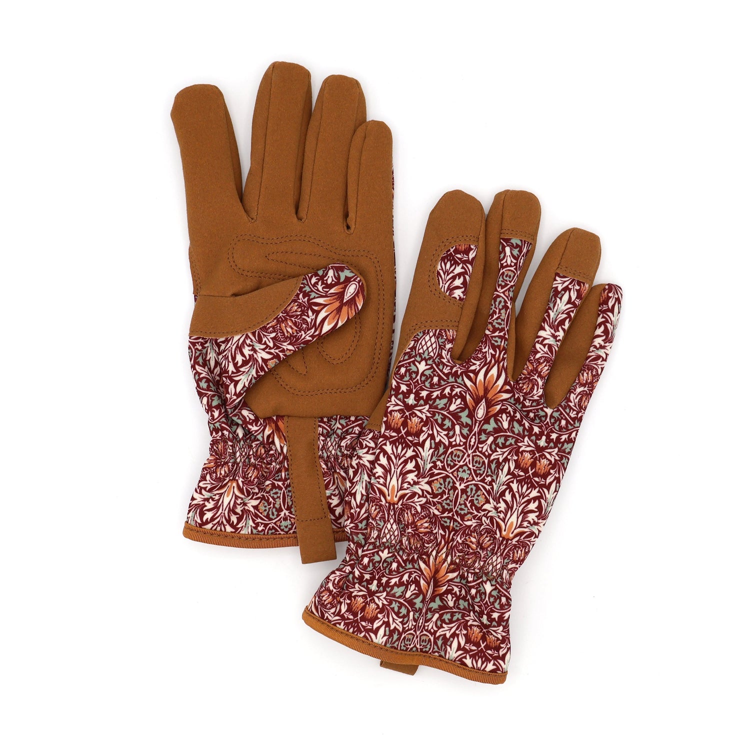 Orange Grove Outdoor Gardening Gloves - William Morris Design