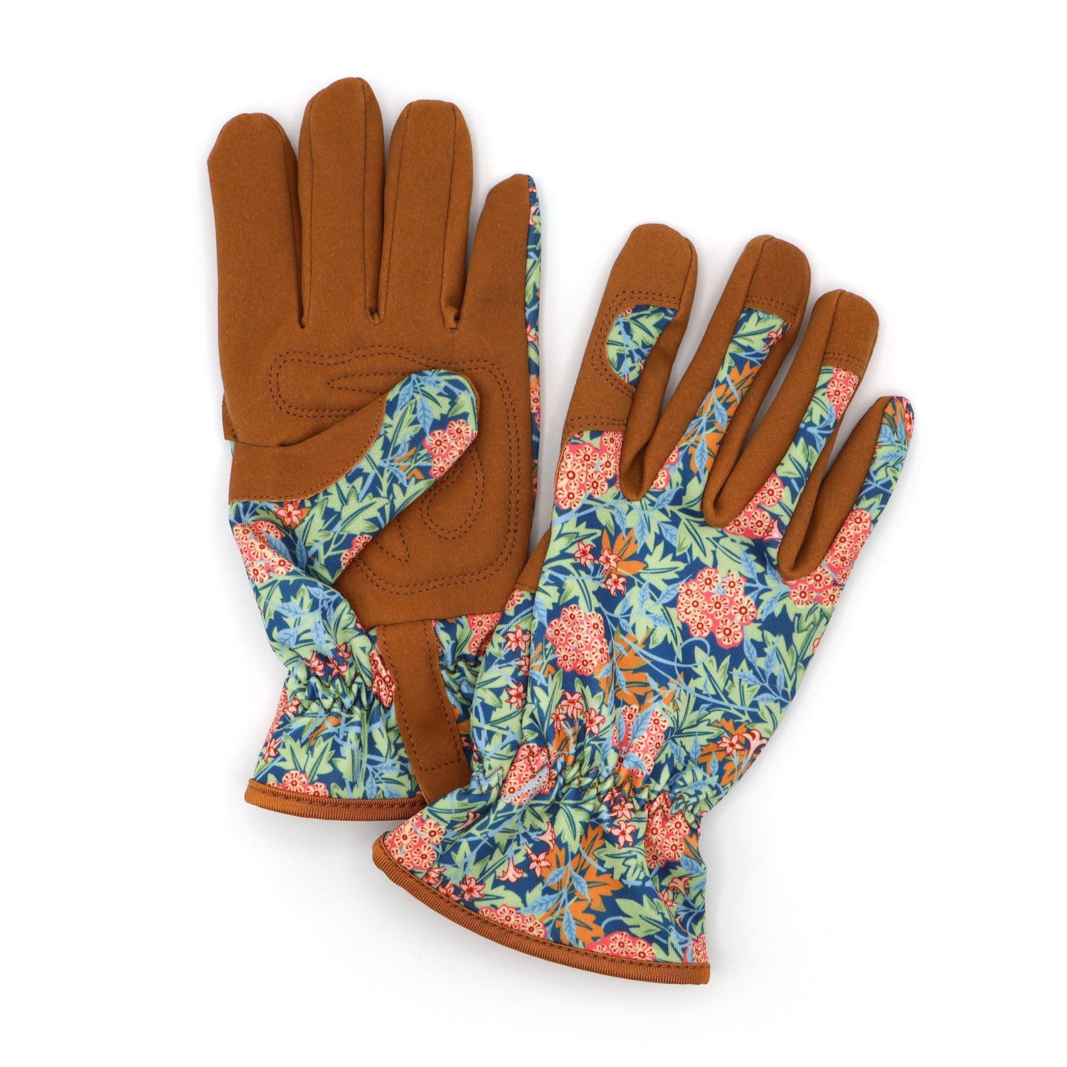 Orange Grove Outdoor Gardening Gloves - William Morris Design