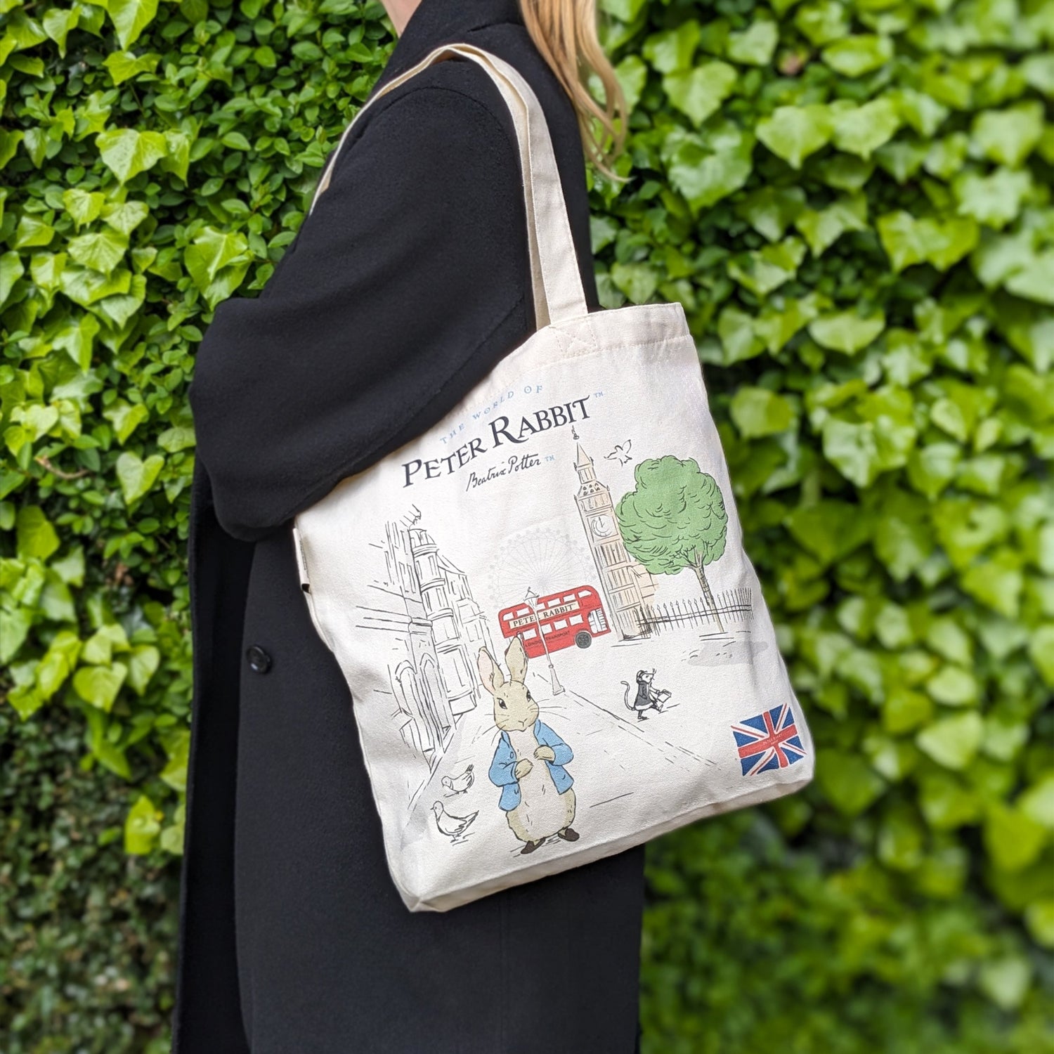Peter Rabbit Out & About Tote Bag - Official Licensed Gift