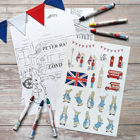 Peter Rabbit Children's Colouring Set