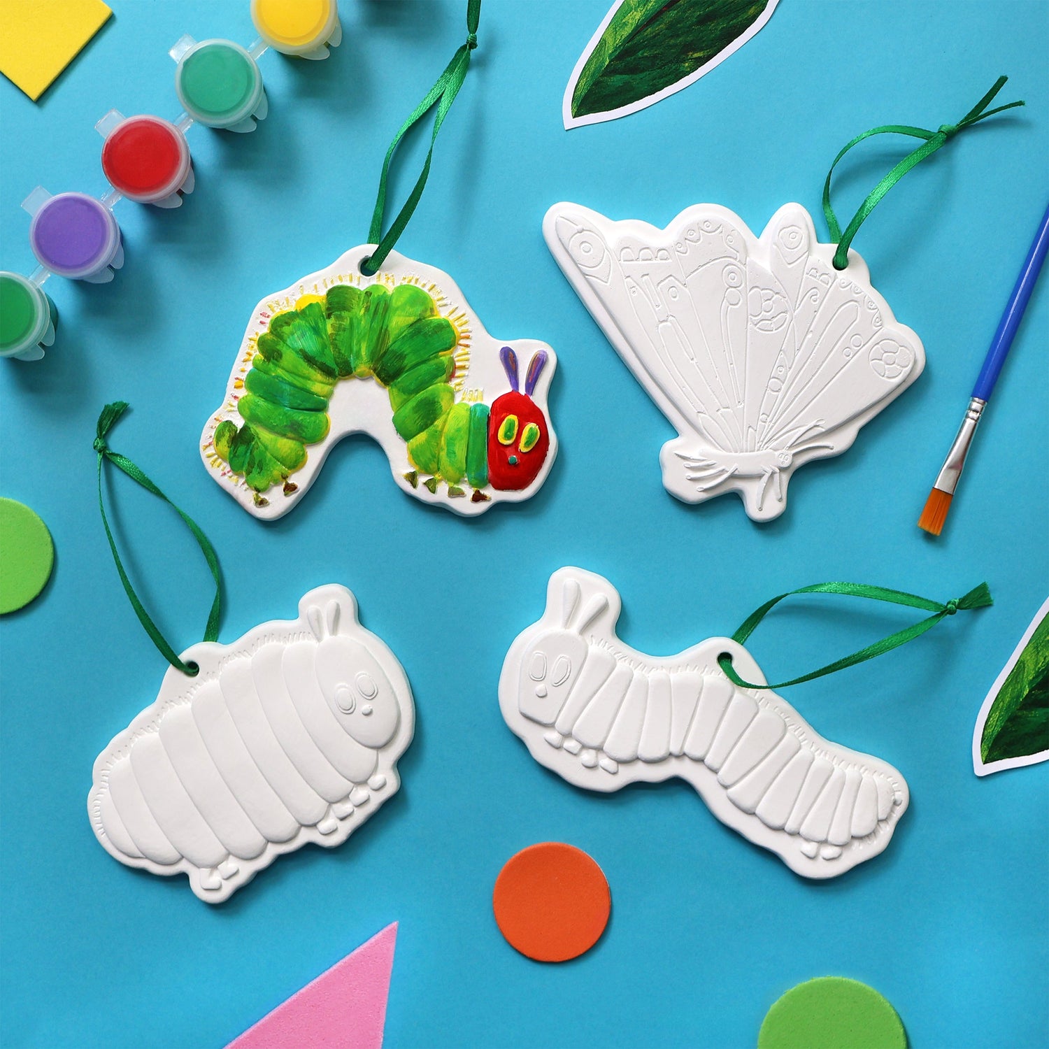 The Very Hungry Caterpillar Paint Your Own Hanging Decorations