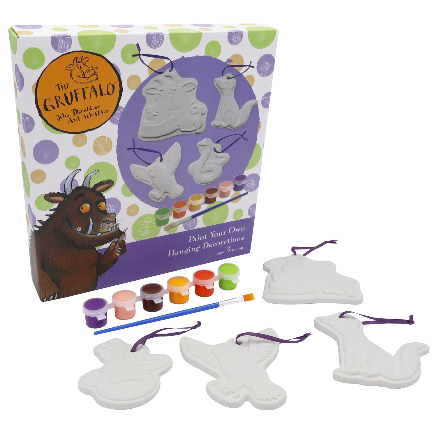 The Gruffalo Paint Your Own Hanging Decorations
