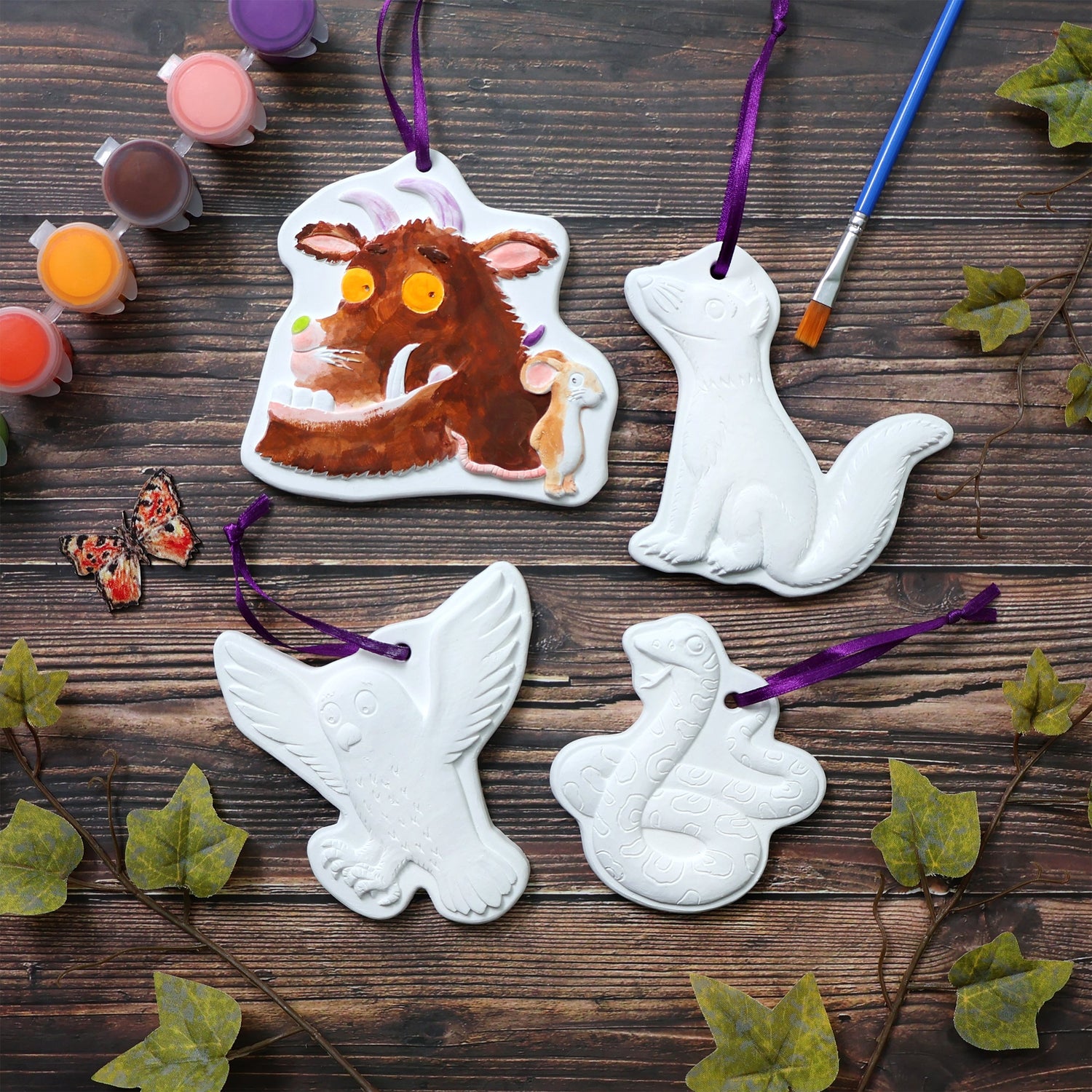 The Gruffalo Paint Your Own Hanging Decorations