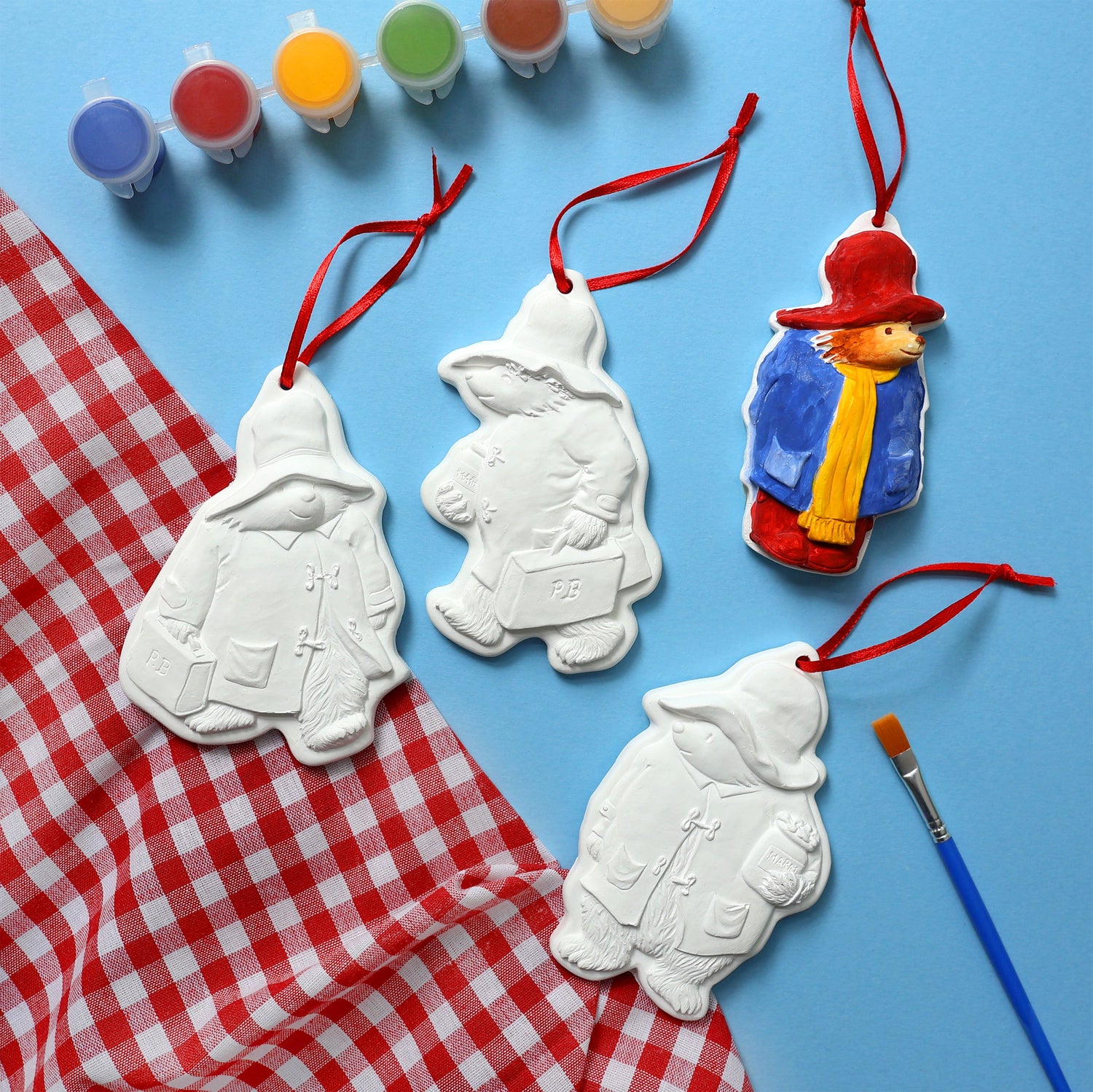 Paddington Paint Your Own Hanging Decorations