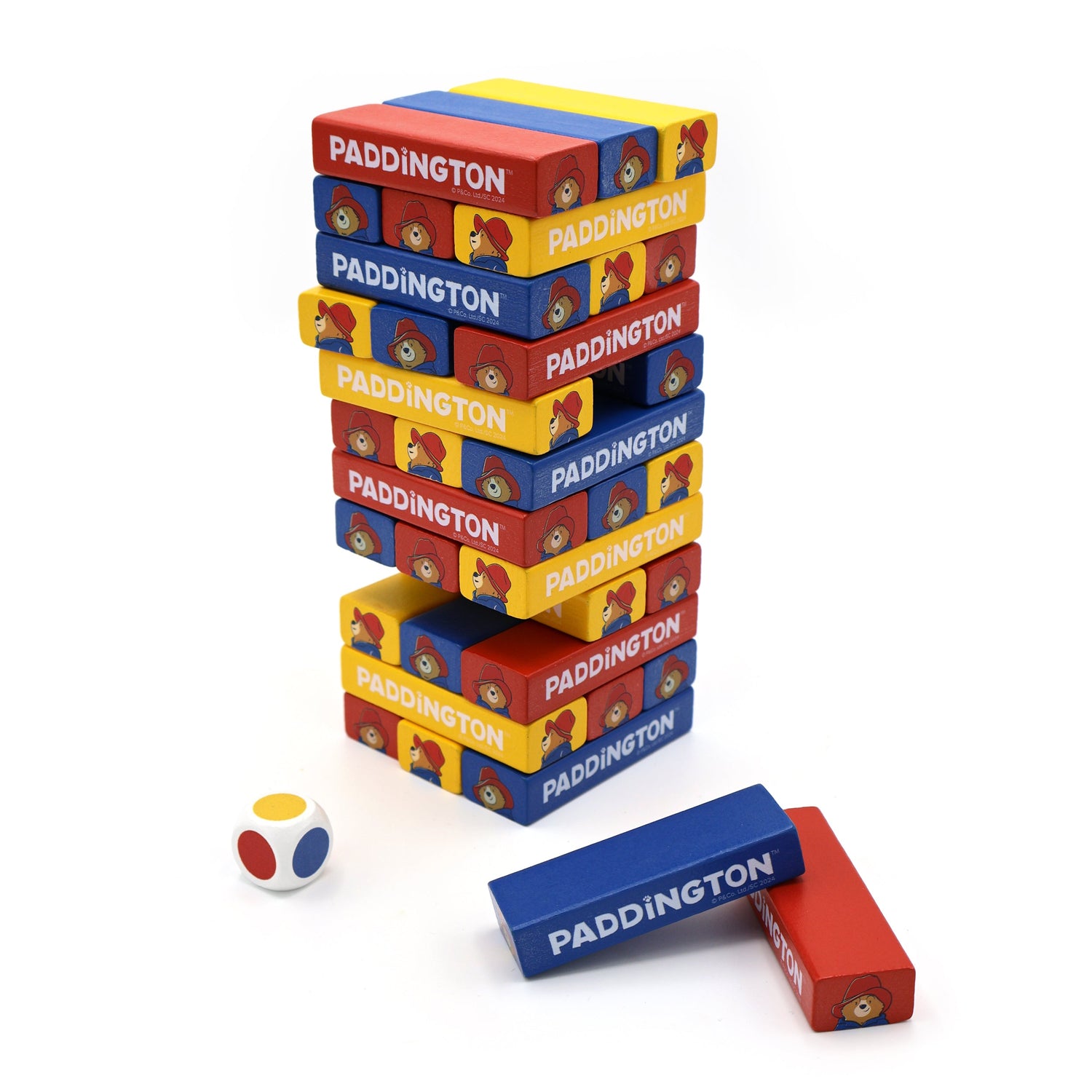 Paddington Tumble Tower Game – Wooden Block Stacking Game