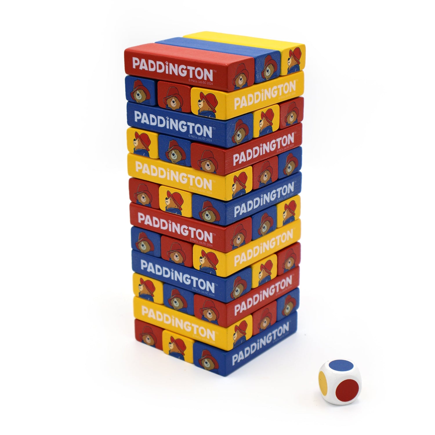 Paddington Tumble Tower Game – Wooden Block Stacking Game