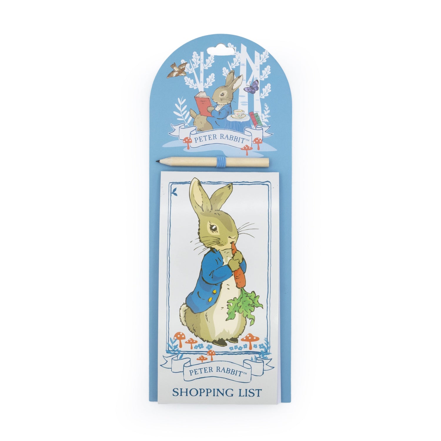 Peter Rabbit Magnetic List Pad - Forest Picnic Design