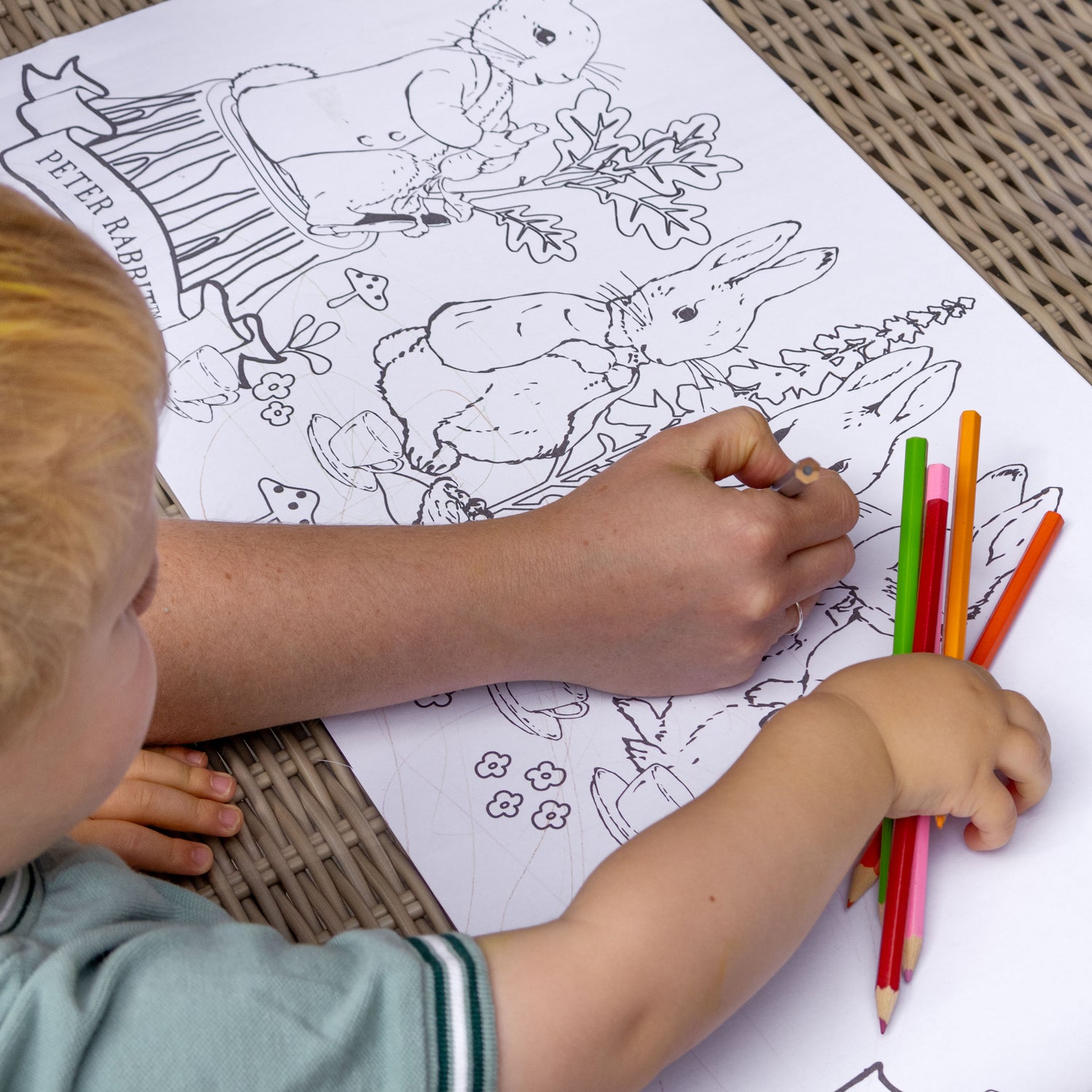 Beatrix Potter Giant Colouring Poster