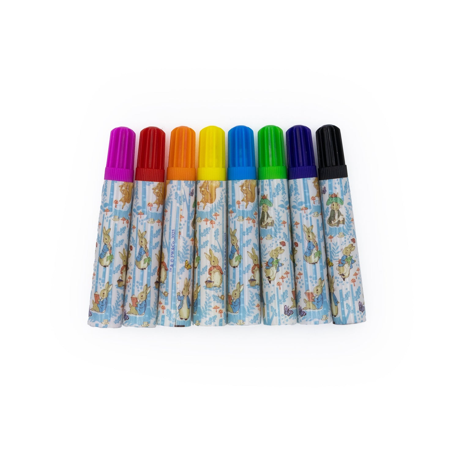 Peter Rabbit Set of 8 Jumbo Marker Pens