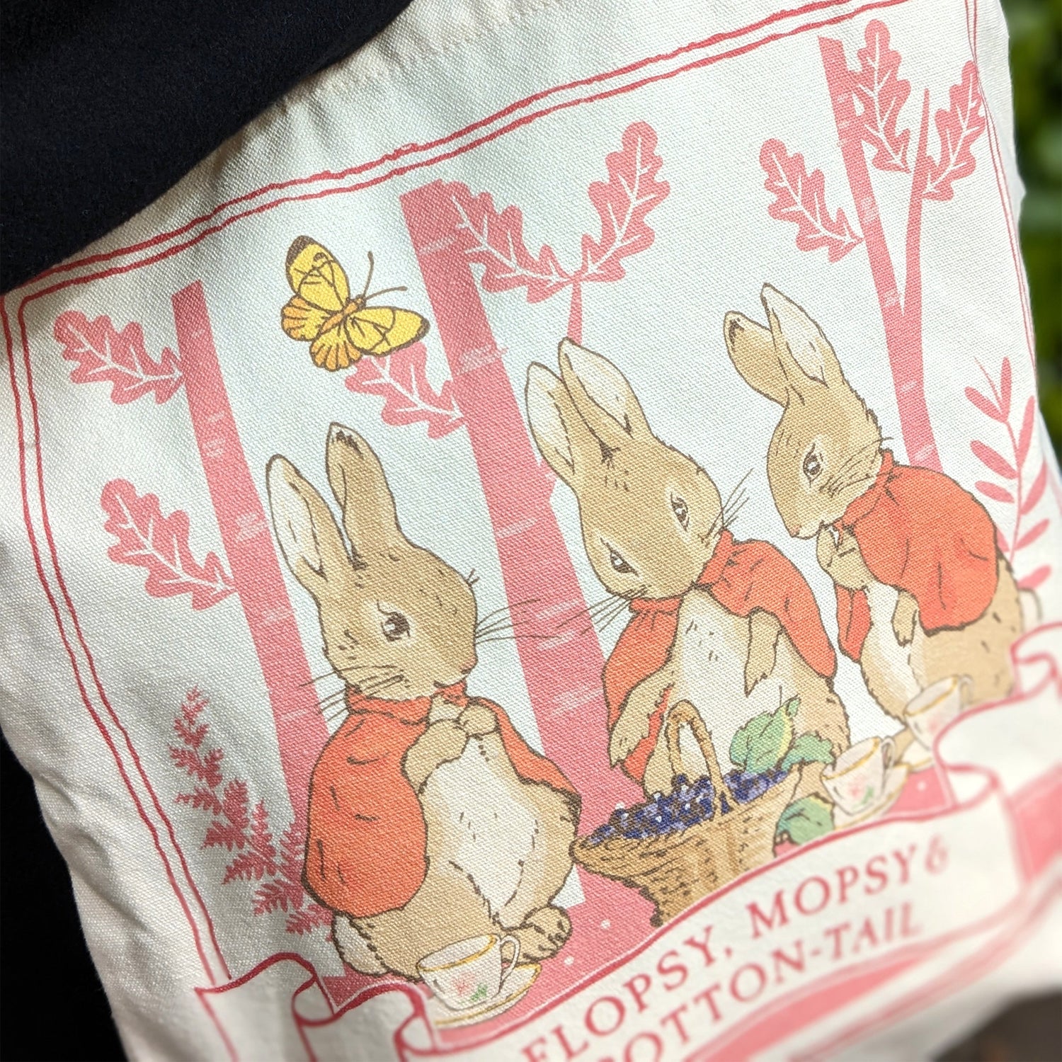Beatrix Potter Flopsy Bunnies Tote Bag – Official Licensed Cotton Bag