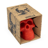 Scented Skull Soya Wax Candle - Halloween Candle