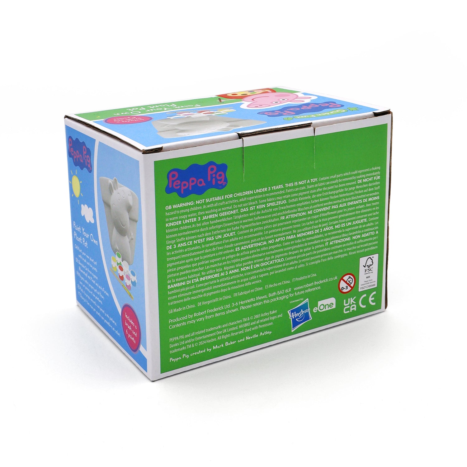 Peppa Pig Paint Your Own Plant Pot