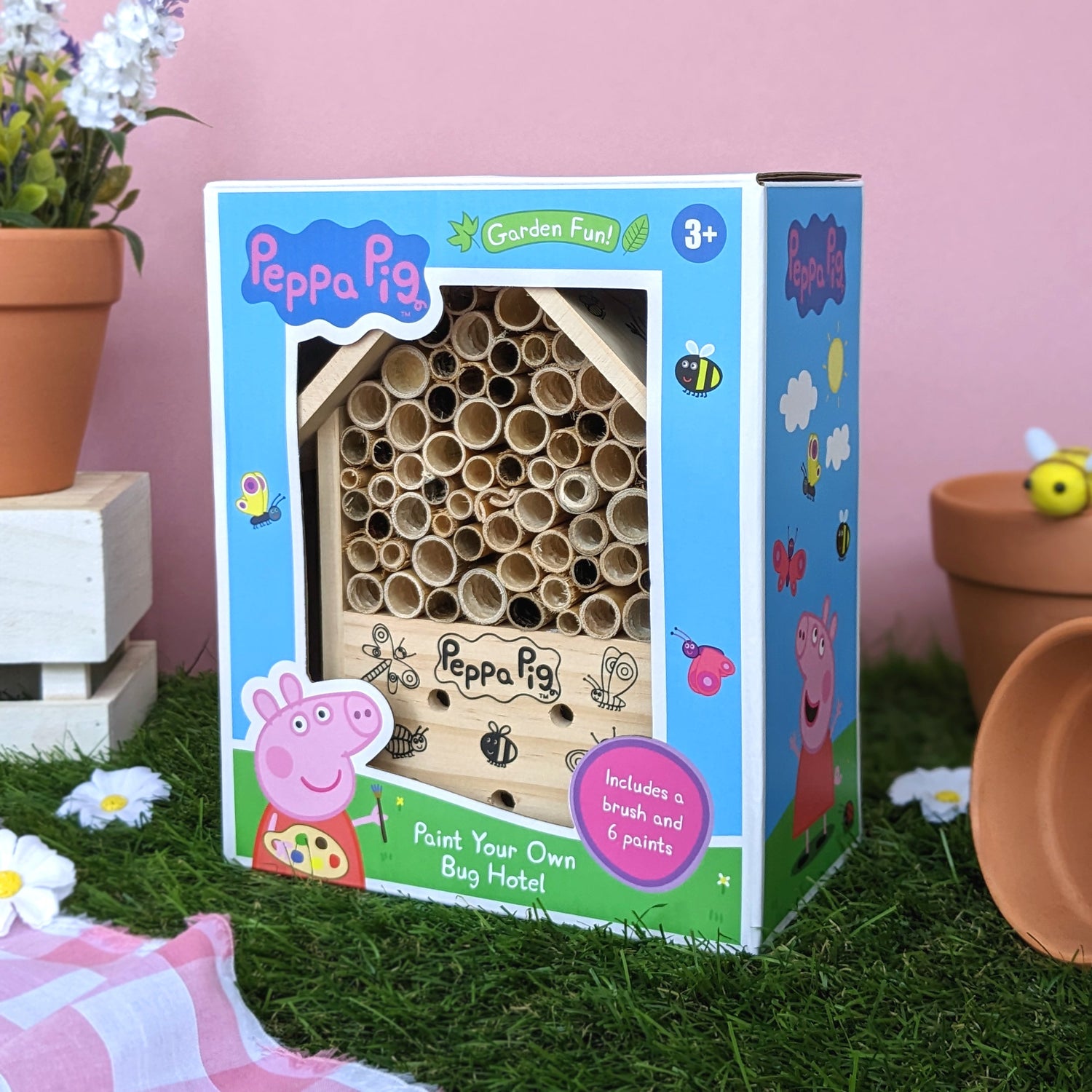 Peppa Pig Paint Your Own Bug Hotel