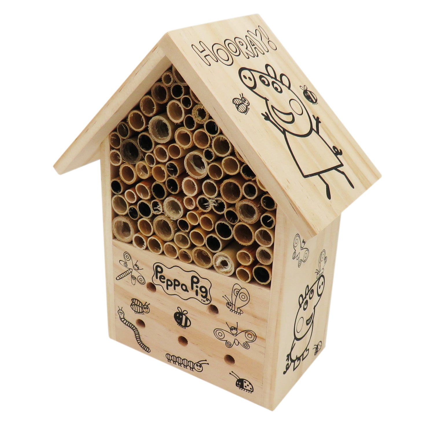 Peppa Pig Paint Your Own Bug Hotel