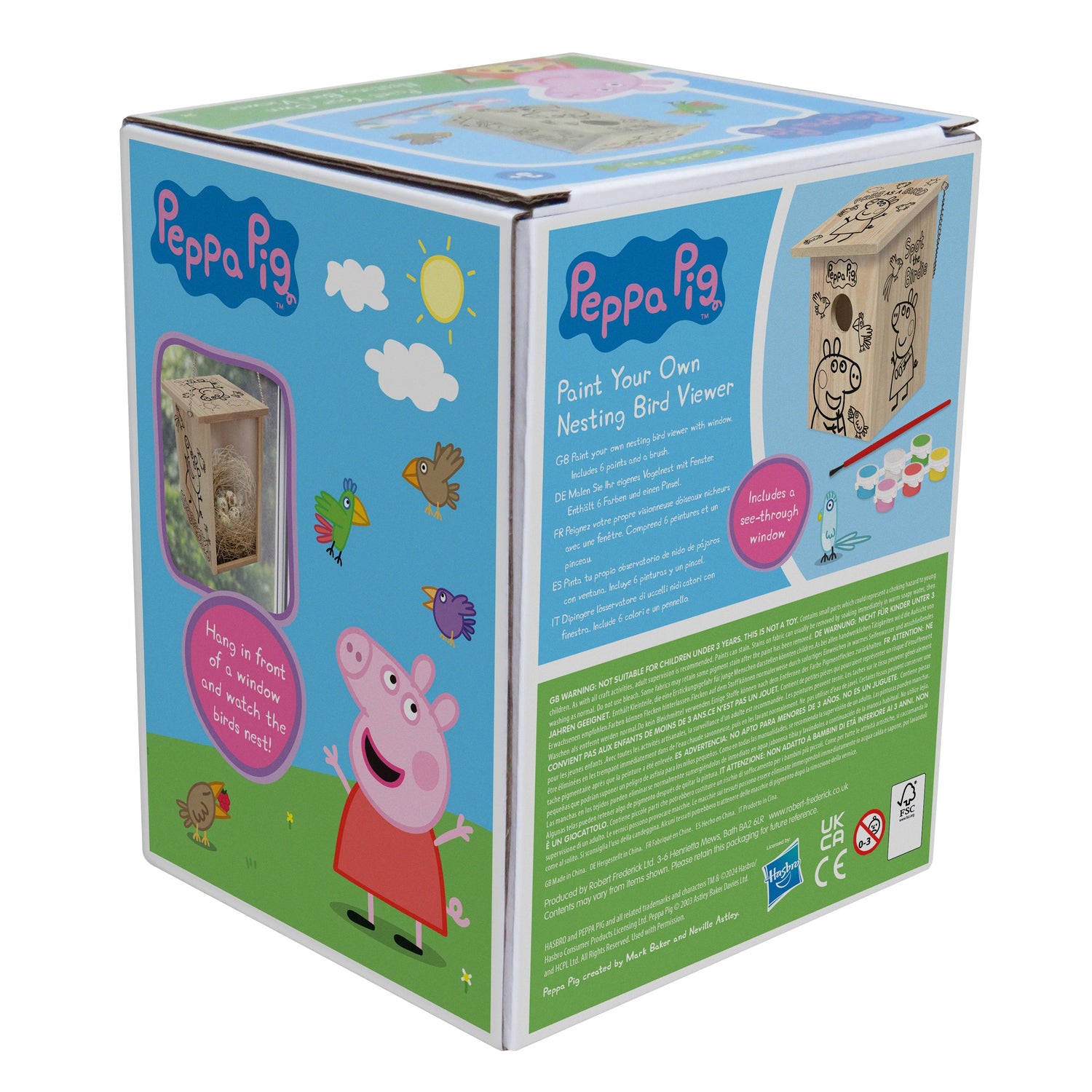 Peppa Pig Paint Your Own Nesting Bird Viewer