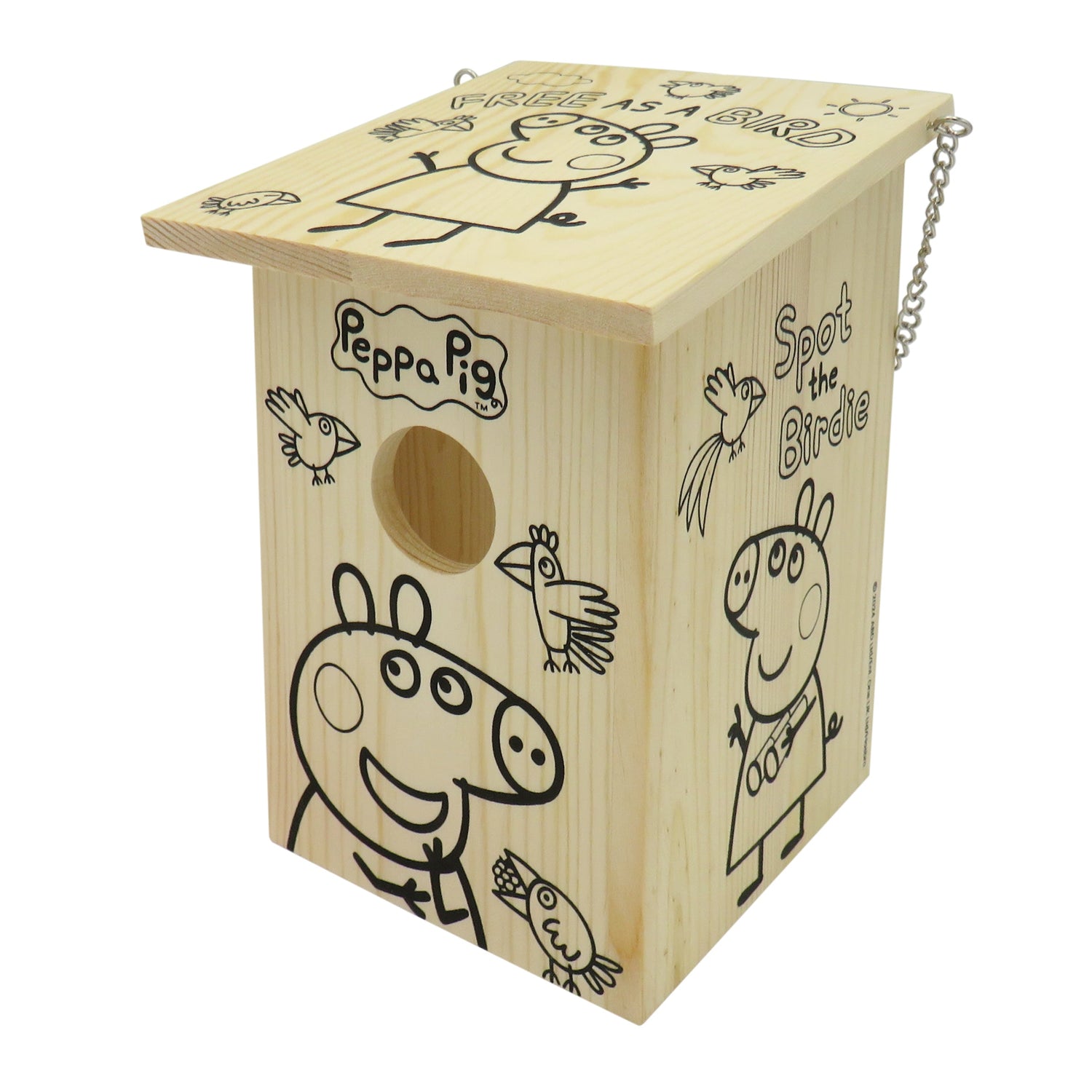 Peppa Pig Paint Your Own Nesting Bird Viewer