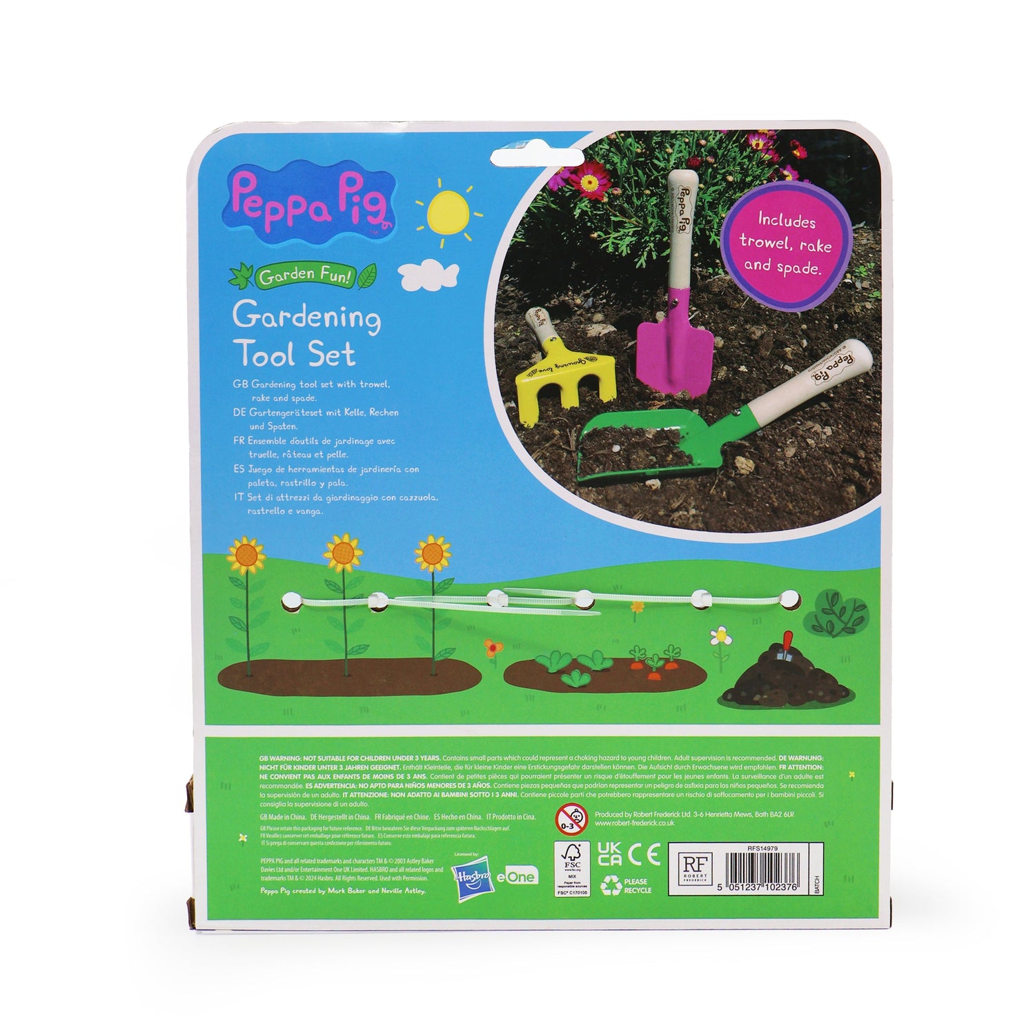 Peppa Pig Children’s Gardening Tool Set