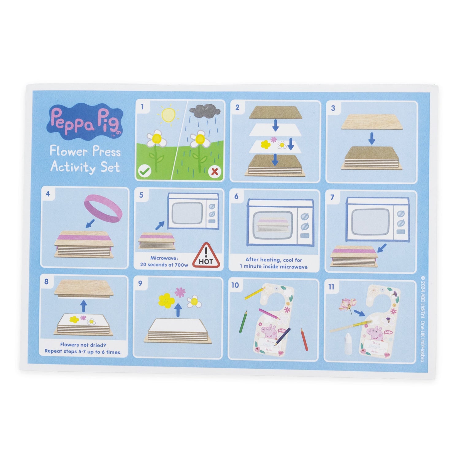 Peppa Pig Flower Press Activity Set
