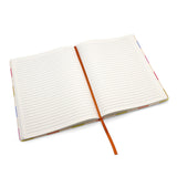 Saje Journal Notebook - Rainbow Check B5 Design