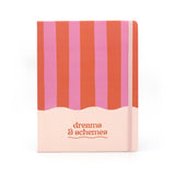 Journal Notebook - Dreams and Schemes B5 Design