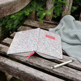 William Morris Journal Notebook – Willow Coral A5 Design