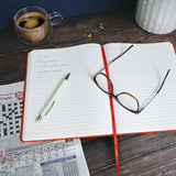 RK Rust Red B5 Journal Notebook – Classic Hardback Design