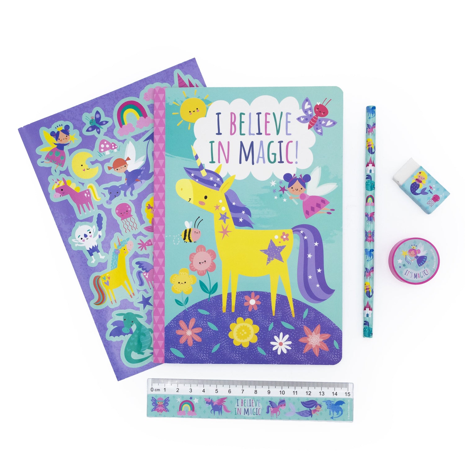 Magical Creatures Children’s Stationery Set