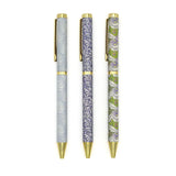Orange Grove William Morris Ballpoint Pens in Gift Box – Set of 3 Pens