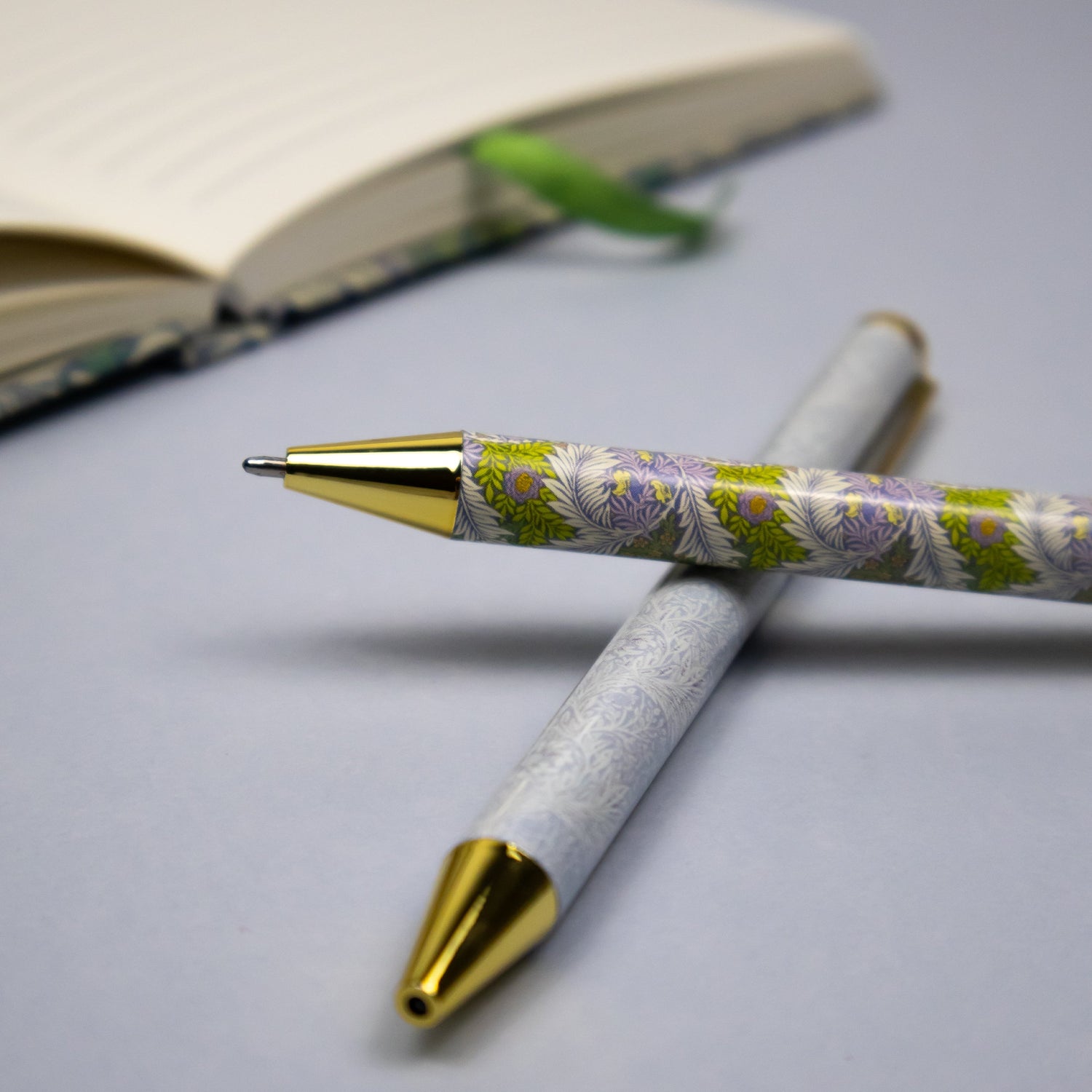 Orange Grove William Morris Ballpoint Pens in Gift Box – Set of 3 Pens