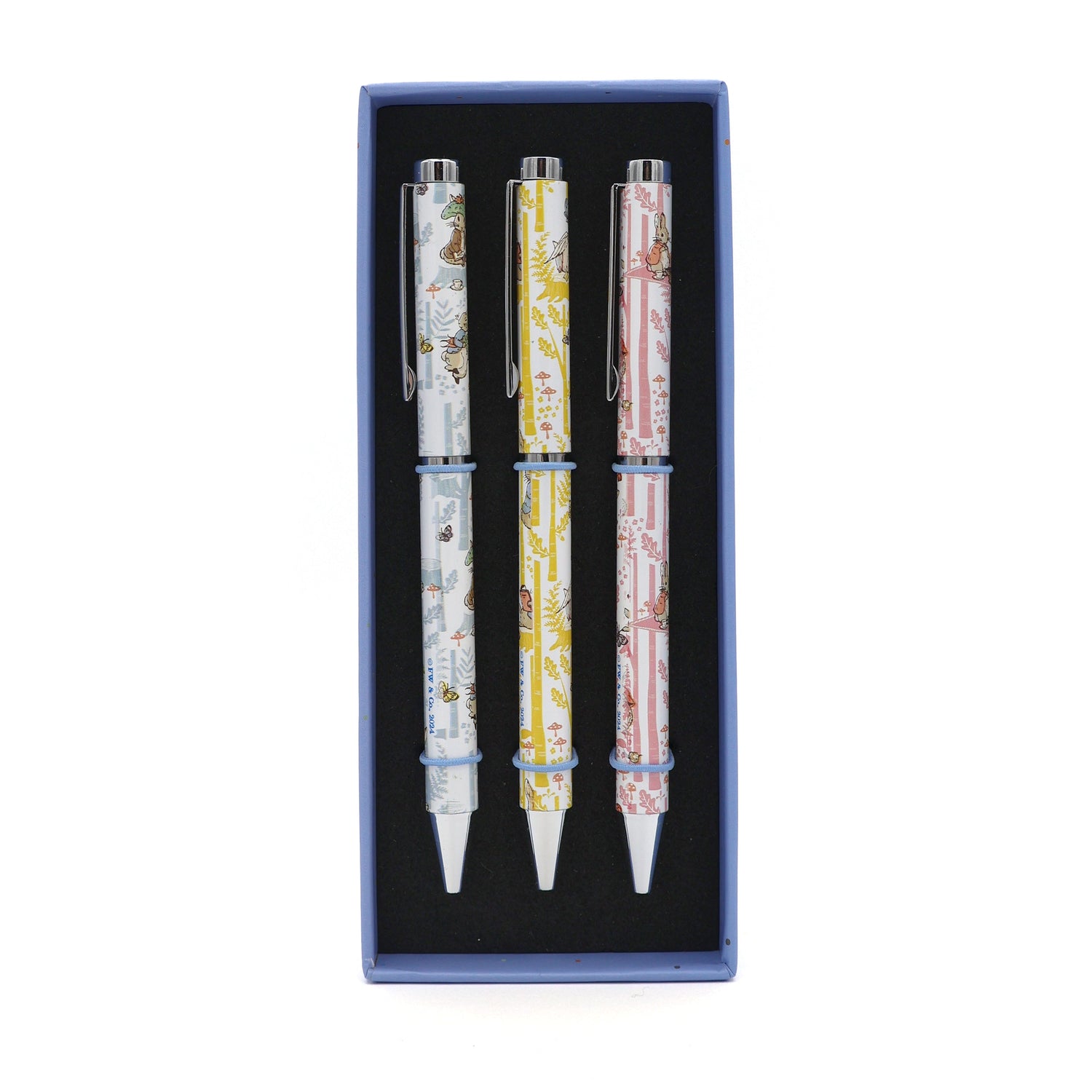 Peter Rabbit Forest Picnic Ballpoint Pens in Gift Box – Set of 3 Pens