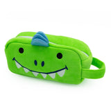 Dinosaur Plush Pencil Case – Soft Zip-Up Storage for Kids